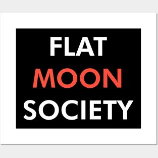 Flat Moon Society (Light) Posters and Art